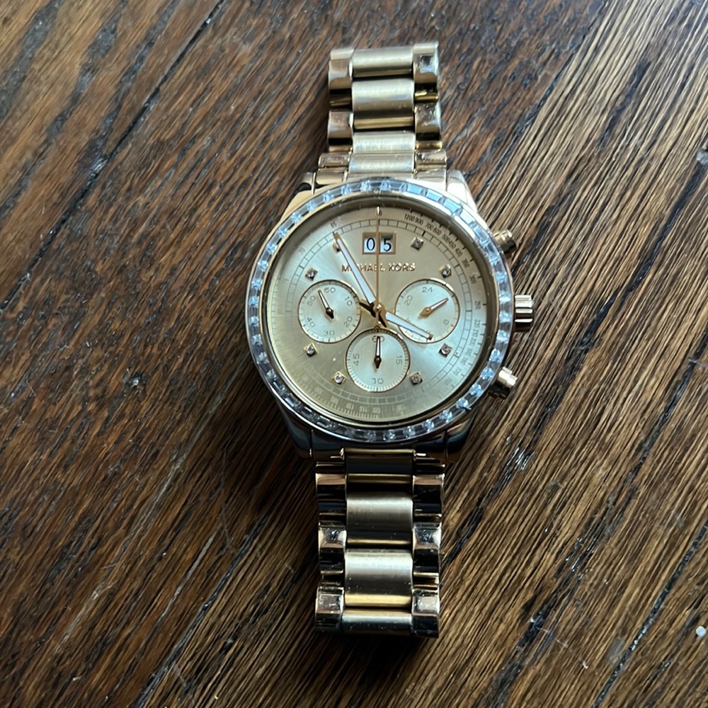 Michael Kors gold watch